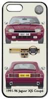 Jaguar XJS Coupe 1991-96 Phone Cover Vertical
